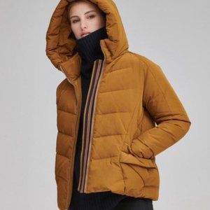Andrew Marc Mustard Puffer Jacket